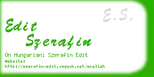 edit szerafin business card